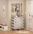 Multi-functional Storage Unit, Shoe, and Hat Rack 1