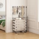Multi-functional Storage Unit, Shoe, and Hat Rack 2