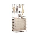 Multi-functional Storage Unit, Shoe, and Hat Rack 3