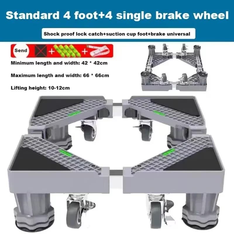 Adjustable Base for Washing Machine & Refrigerators 7