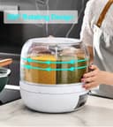 360° Rotating 6-in-1 Rice Barrel 5