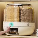 360° Rotating 6-in-1 Rice Barrel 7