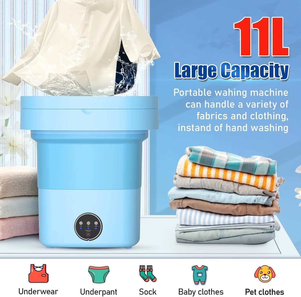 Folding Washing Machine 6