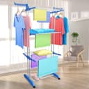 Full Size Heavy Duty 3-Layer Cloth Drying Stand 4