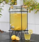 5-Liter Glass Beverage Dispenser 6