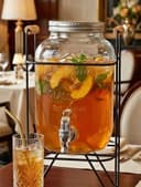 8-Liter Glass Beverage Dispenser 2