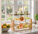 Elegant 3-Jar Beverage Dispenser 3