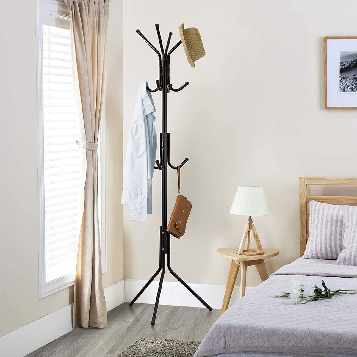 Standing Coat, Jacket, Tie, and Hat Hanger 2