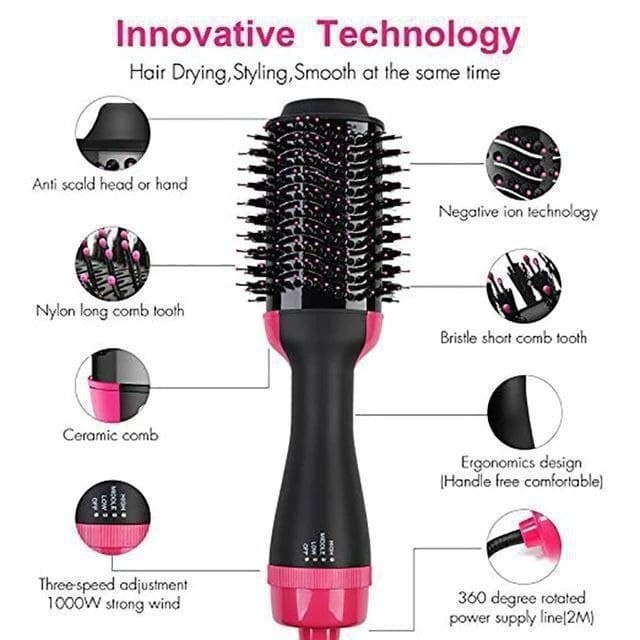 3-in-1 One Step Hair Dryer & Styler 6