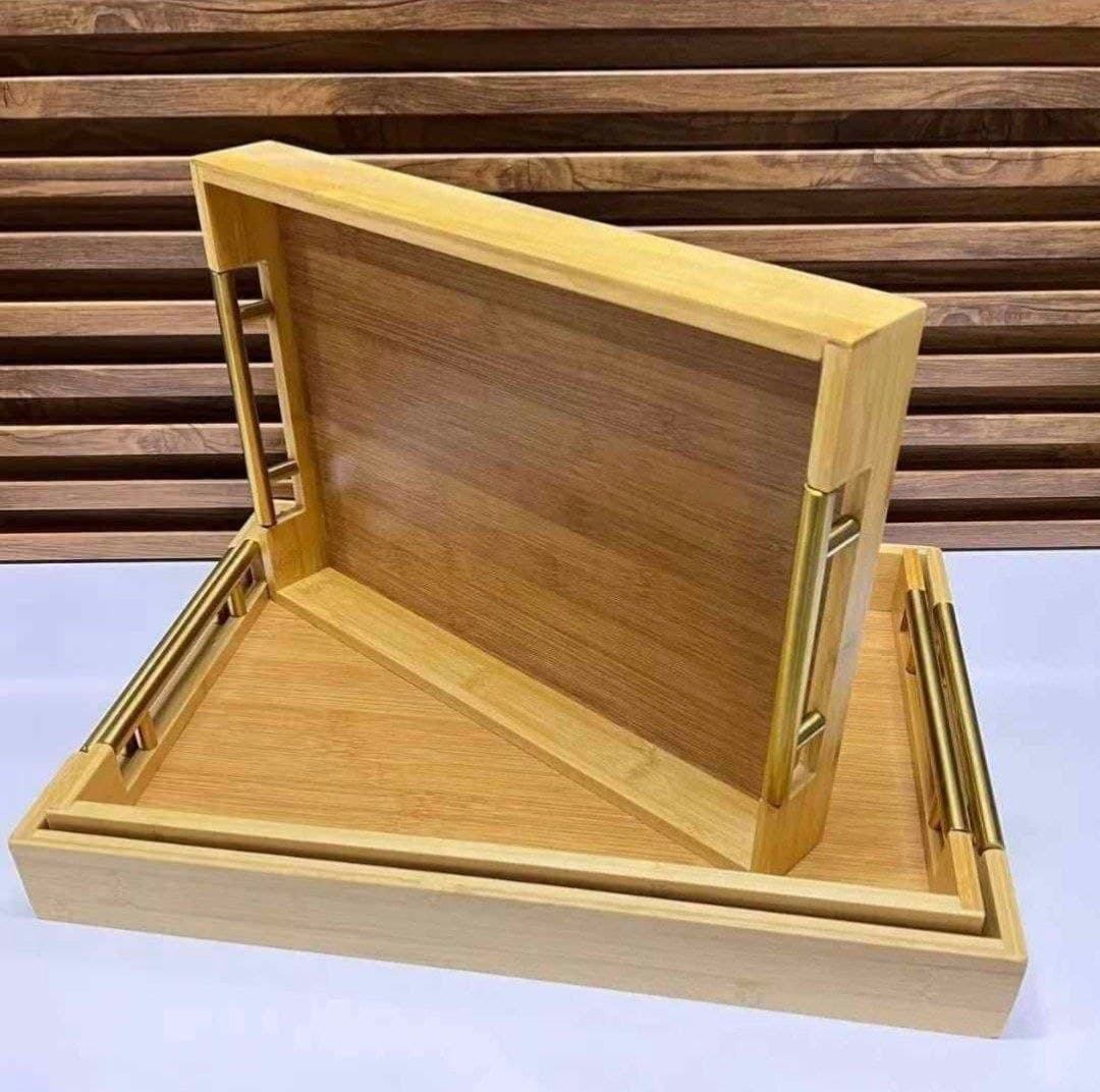 Bamboo Serving Tray 2