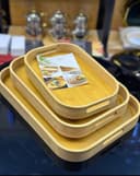Bamboo Serving Tray with 3 sizes 3