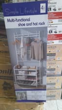 Simple Lifestyle Shoe and Hat Rack 3